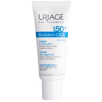Bariéderm CICA Cream SPF50+ - Ochranný krém pre citlivú pokožku so sklonom k rôznym podráždeniam
